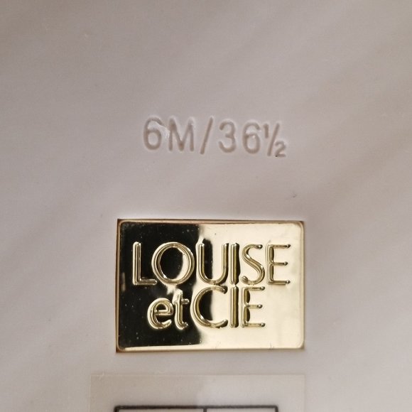 Louise et Cie Aventi Gladiator Sandal, Off White Leather, Womens Size 6 M / 36.5 - Picture 13 of 14